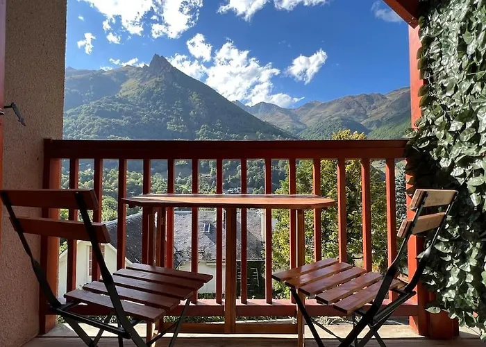 T3 Renove Avec Balcon, Vue Montagne Et Parking. Apartament Cauterets